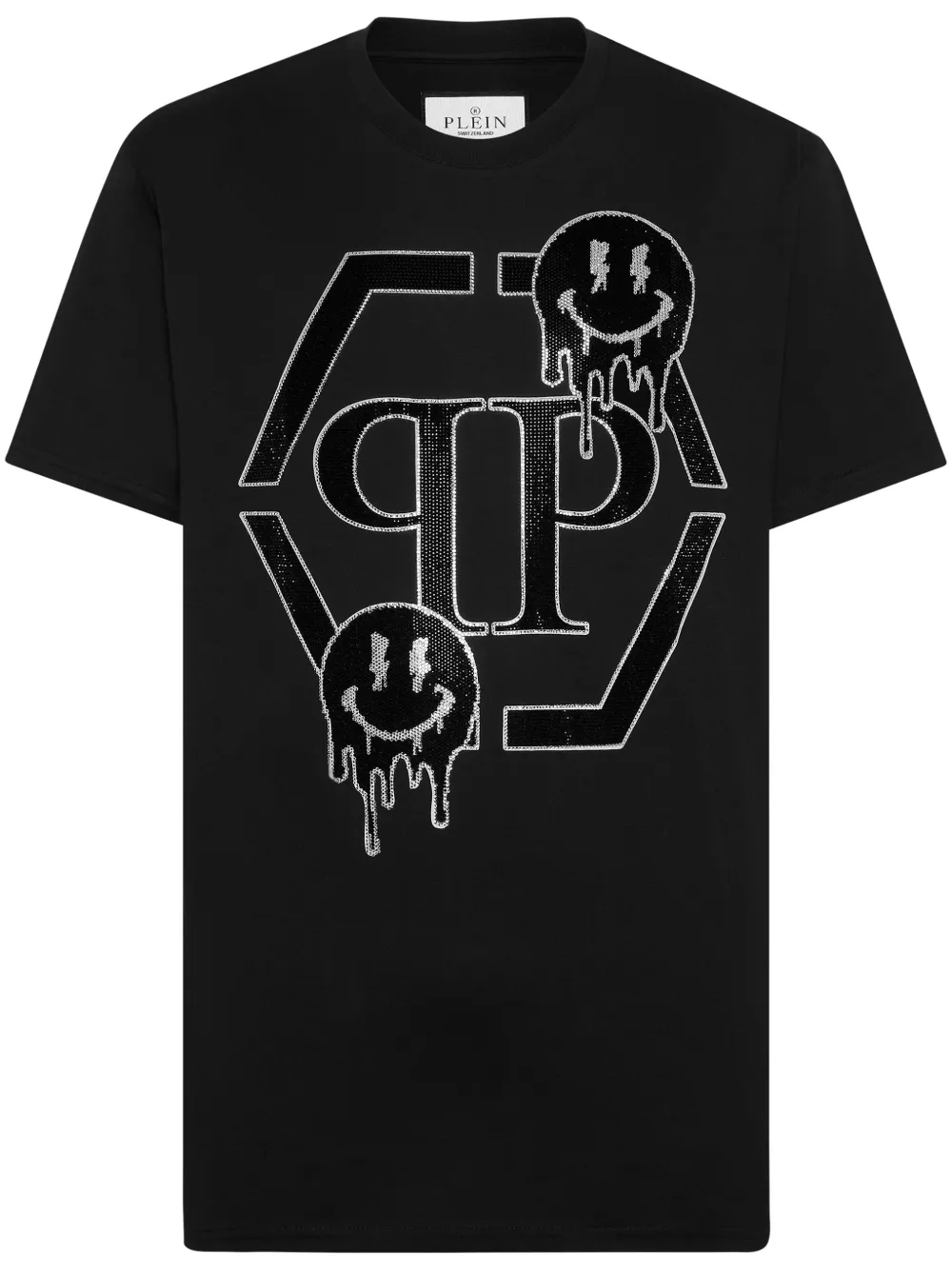 Футболка Smile со стразами Philipp Plein, черный
Футболка Smile со стразами Philipp Plein, черный