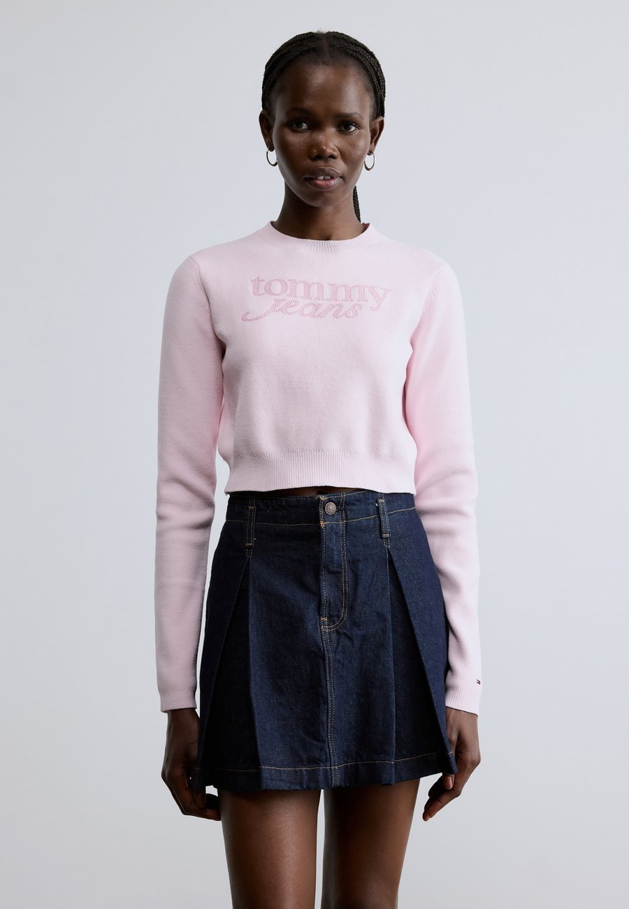 Джемпер Tommy Jeans CROP SCRIPT SWEATER, Light Pink
Джемпер Tommy Jeans CROP SCRIPT SWEATER, Light Pink
