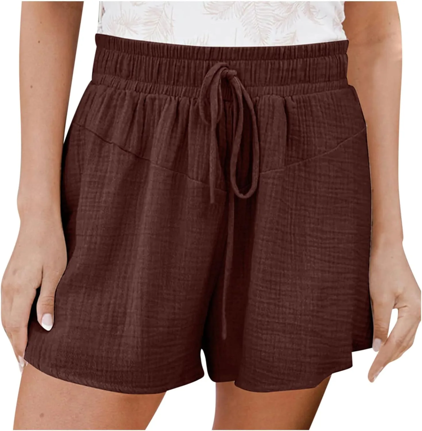 Женские шорты Casual Plus Size High Waisted с кулиской
Женские шорты Casual Plus Size High Waisted с кулиской