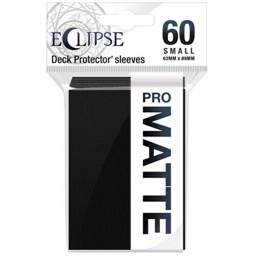 Чехол для карточек Eclipse Matte Small Sleeves: Jet Black (60) Ultra Pro
Чехол для карточек Eclipse Matte Small Sleeves: Jet Black (60) Ultra Pro