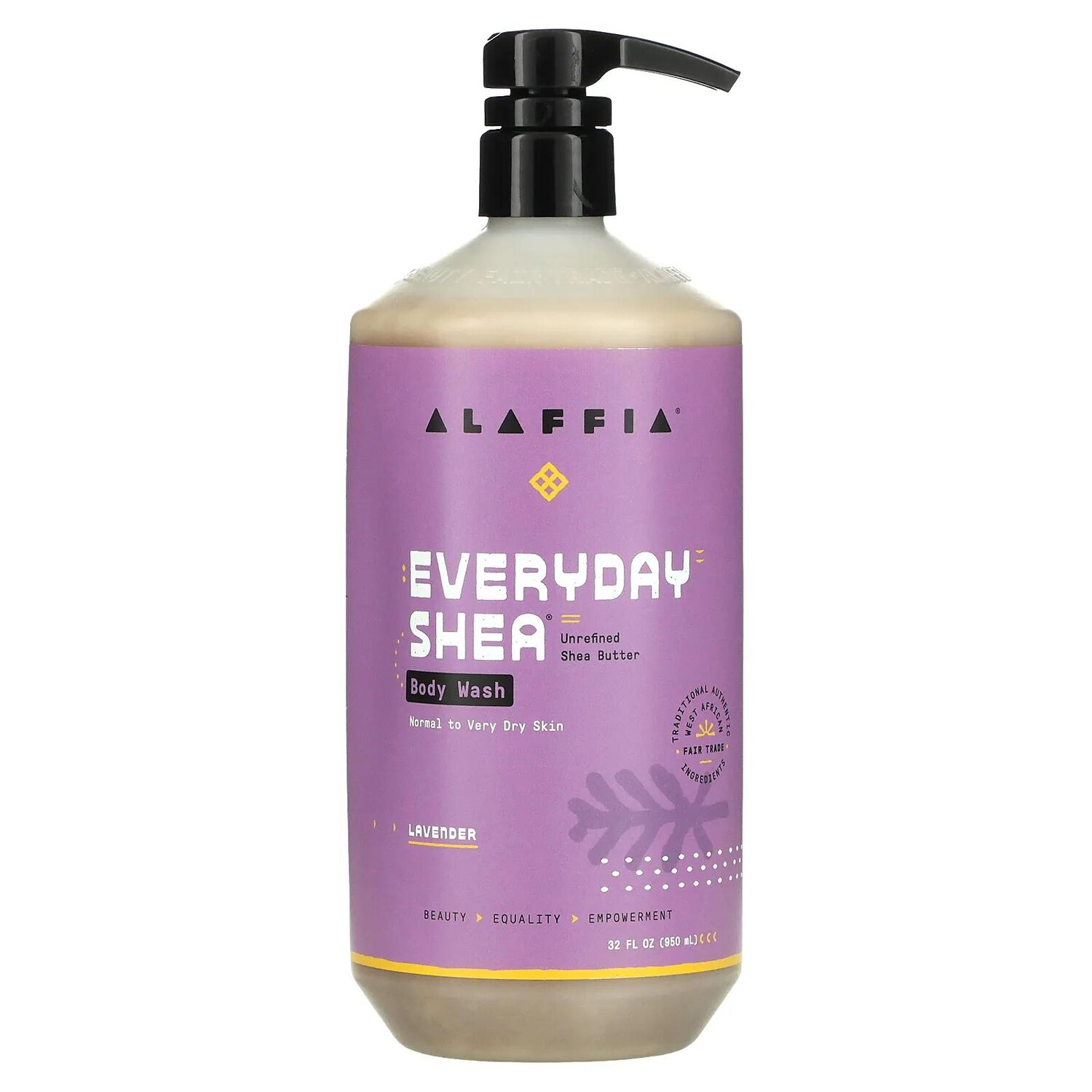 Everyday Shea Body Wash Lavender 32 fl oz (950 ml)
Everyday Shea Body Wash Lavender 32 fl oz (950 ml)