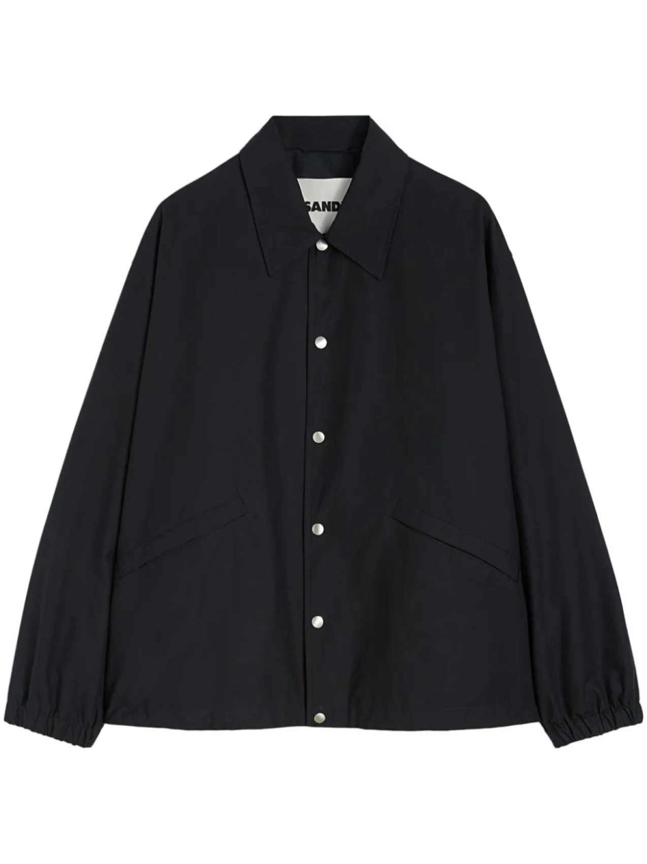 Jil Sander однобортная куртка-рубашка, синий
Jil Sander однобортная куртка-рубашка, синий