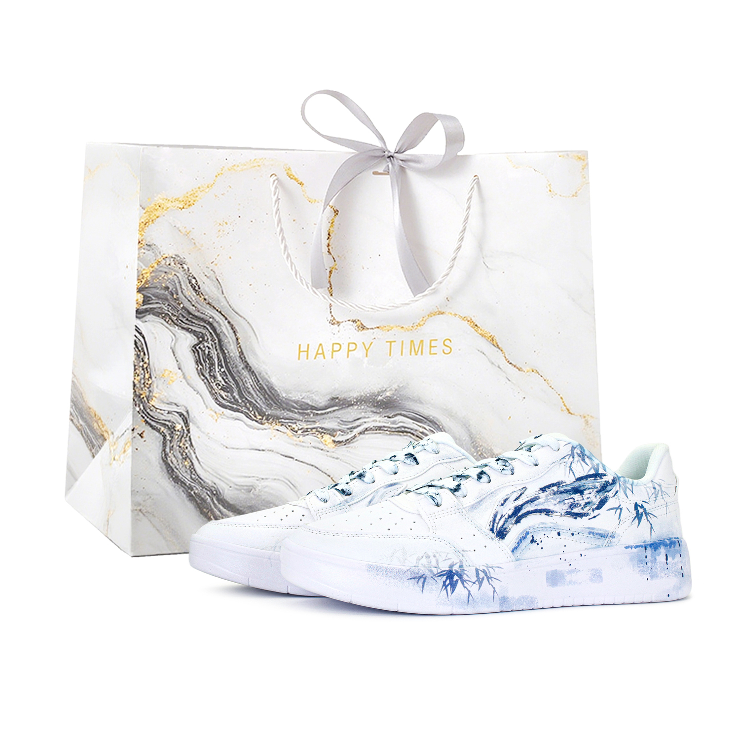 Мужские противоскользящие устойчивые к истиранию низкие кроссовки Acer Truncatum для скейтборда LINING, белый Shopping Bag
Мужские противоскользящие устойчивые к истиранию низкие кроссовки Acer Truncatum для скейтборда LINING, белый Shopping Bag