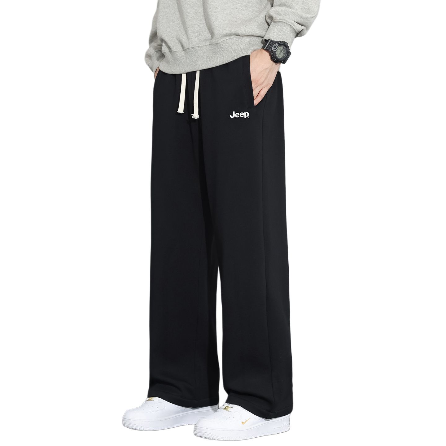 Повседневные брюки Unisex Moderate Straight Fit Jeep, черный fleece-lined
Повседневные брюки Unisex Moderate Straight Fit Jeep, черный fleece-lined