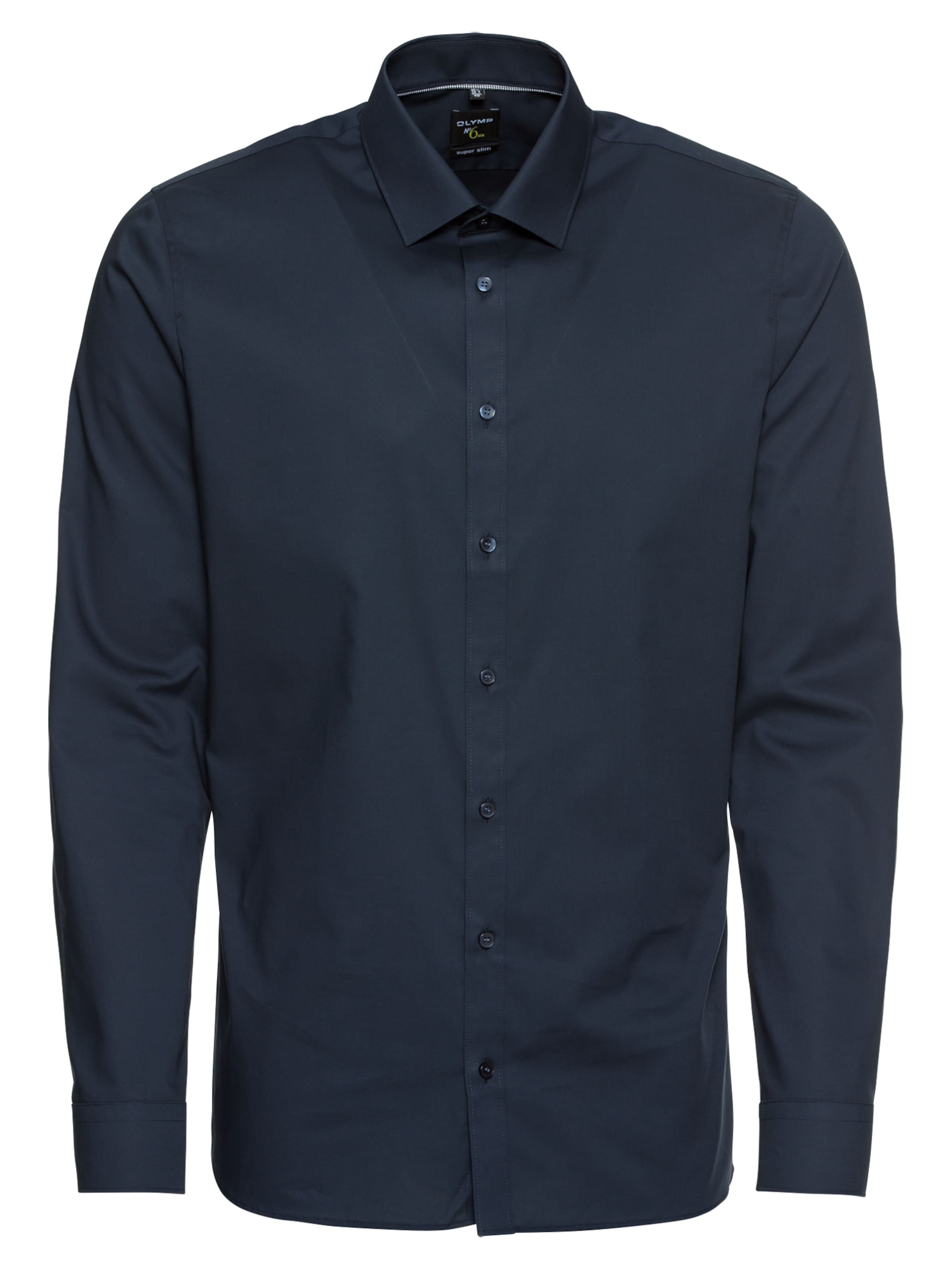 OLYMP Рубашка для бизнеса Super Slim Fit 'No. 6' в цвете Marine Blue
OLYMP Рубашка для бизнеса Super Slim Fit 'No. 6' в цвете Marine Blue