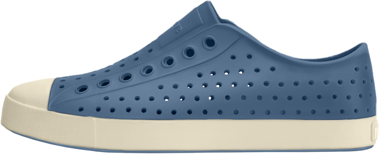 Кроссовки Native Shoes Jefferson для взрослых, легкие, унисекс, белый/синий
Кроссовки Native Shoes Jefferson для взрослых, легкие, унисекс, белый/синий