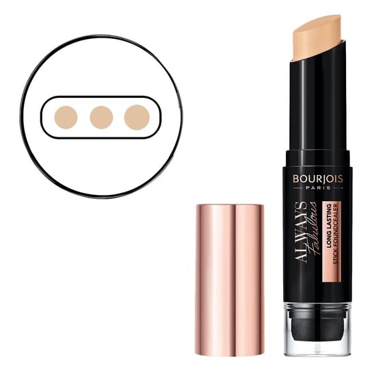 Матовая тональная основа-карандаш № 200 — Розовая ваниль, 9 г Bourjois, Always Fabulous Stick
Матовая тональная основа-карандаш № 200 — Розовая ваниль, 9 г Bourjois, Always Fabulous Stick