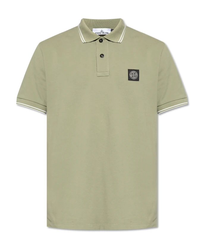 Поло с логотипом Stone Island, зеленый
Поло с логотипом Stone Island, зеленый