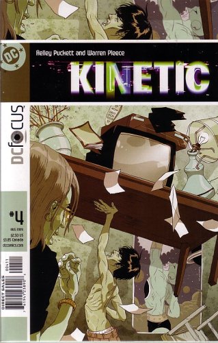 Kinetic #4 August 2004 (DC Comics)
Kinetic #4 August 2004 (DC Comics)