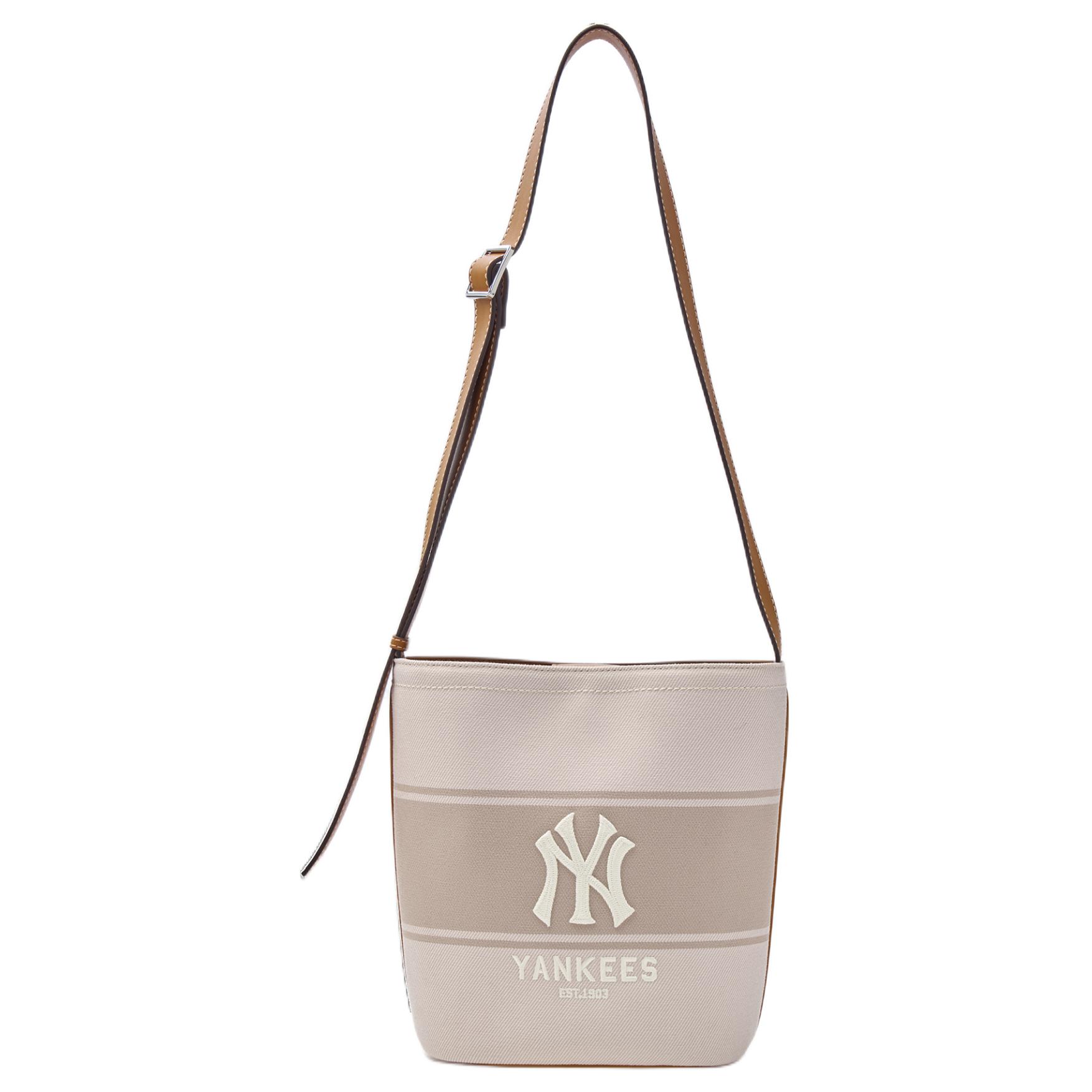 MLB Полиэстеровая сумка ведро через плечо женская бежевая, Beige
MLB Полиэстеровая сумка ведро через плечо женская бежевая, Beige