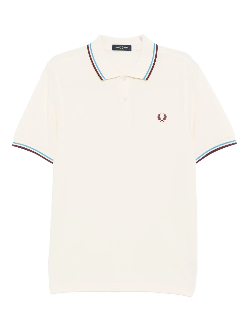 Рубашка поло с вышитым логотипом Fred Perry, слоновая кость
Рубашка поло с вышитым логотипом Fred Perry, слоновая кость