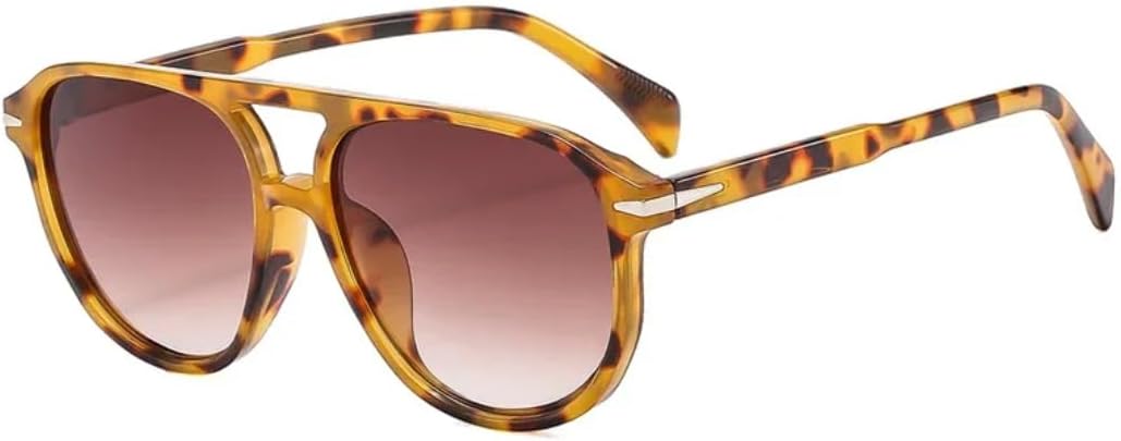 Солнцезащитные очки с защитой UV400 | Двойная перемычка и заклепки | Для женщин и мужчин | Для занятий спортом на открытом воздухе и вождения DSVIGF, Leopard Tea Gradient
Солнцезащитные очки с защитой UV400 | Двойная перемычка и заклепки | Для женщин и мужчин | Для занятий спортом на открытом воздухе и вождения DSVIGF, Leopard Tea Gradient