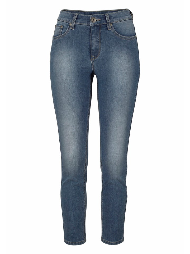 Джинсы 7/8 синего цвета, ARIZONA
Джинсы 7/8 синего цвета, ARIZONA