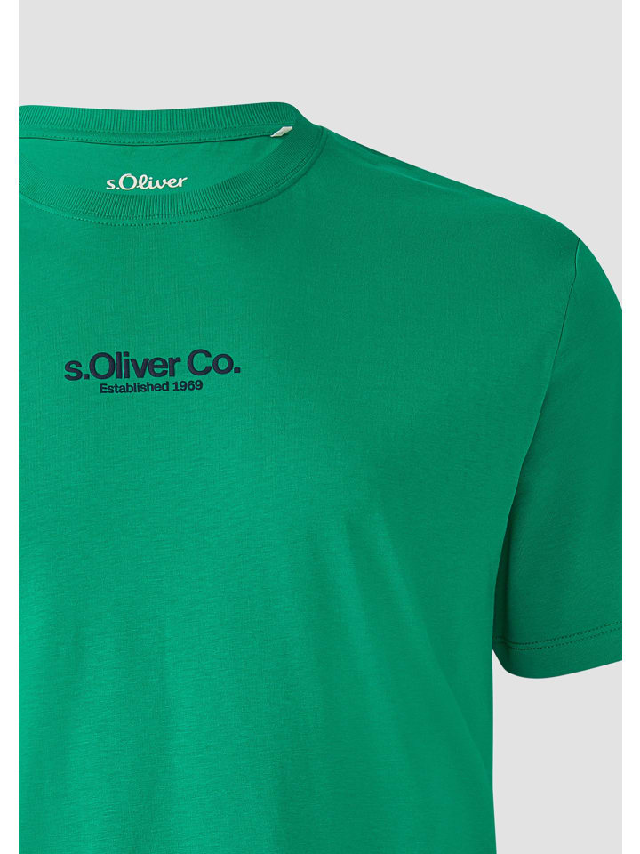 Футболка s.Oliver, зеленый
Футболка s.Oliver, зеленый
