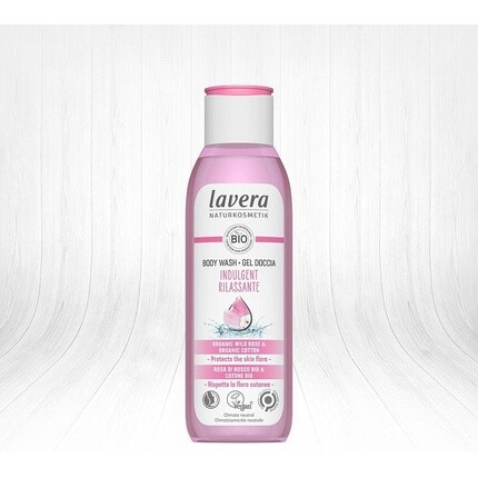Нежный гель для душа с органической шиповницей и хлопком, 250 мл, Lavera
Нежный гель для душа с органической шиповницей и хлопком, 250 мл, Lavera