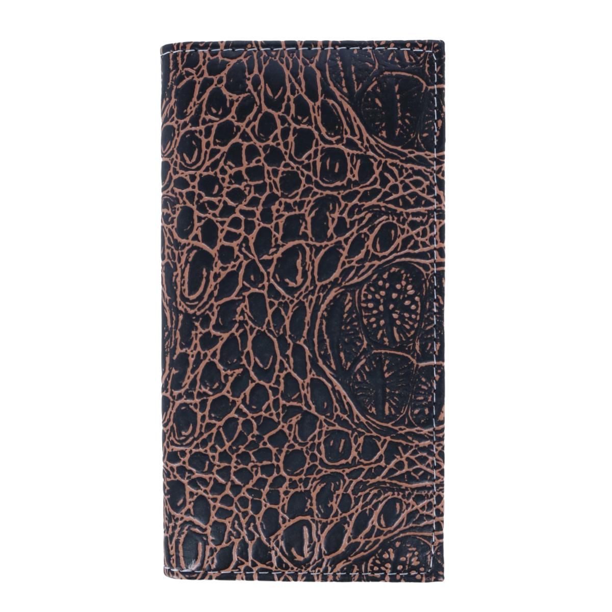 Мужской кошелек Roper с принтом аллигатора и держатель для чековой книжки CTM, коричневый
Мужской кошелек Roper с принтом аллигатора и держатель для чековой книжки CTM, коричневый