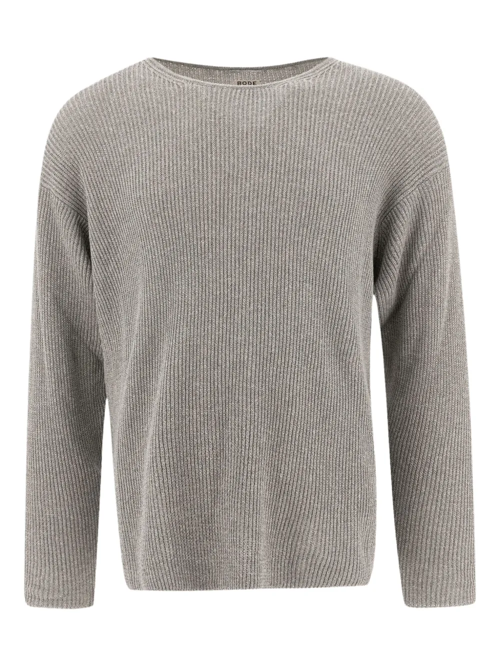 Ребристый свитер BODE, серый
Ребристый свитер BODE, серый