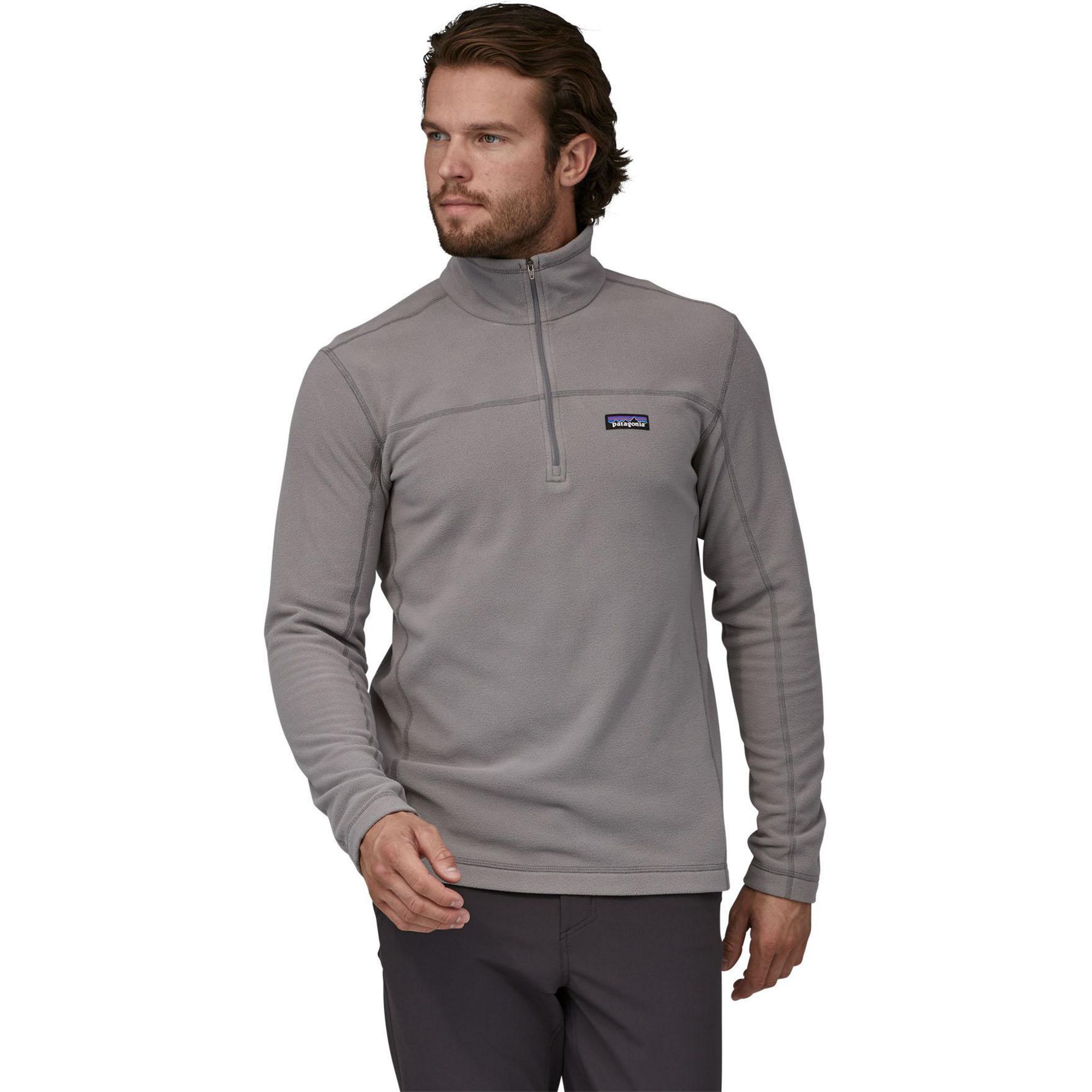 Мужской флисовый пуловер Micro D Patagonia, Feather Grey
Мужской флисовый пуловер Micro D Patagonia, Feather Grey