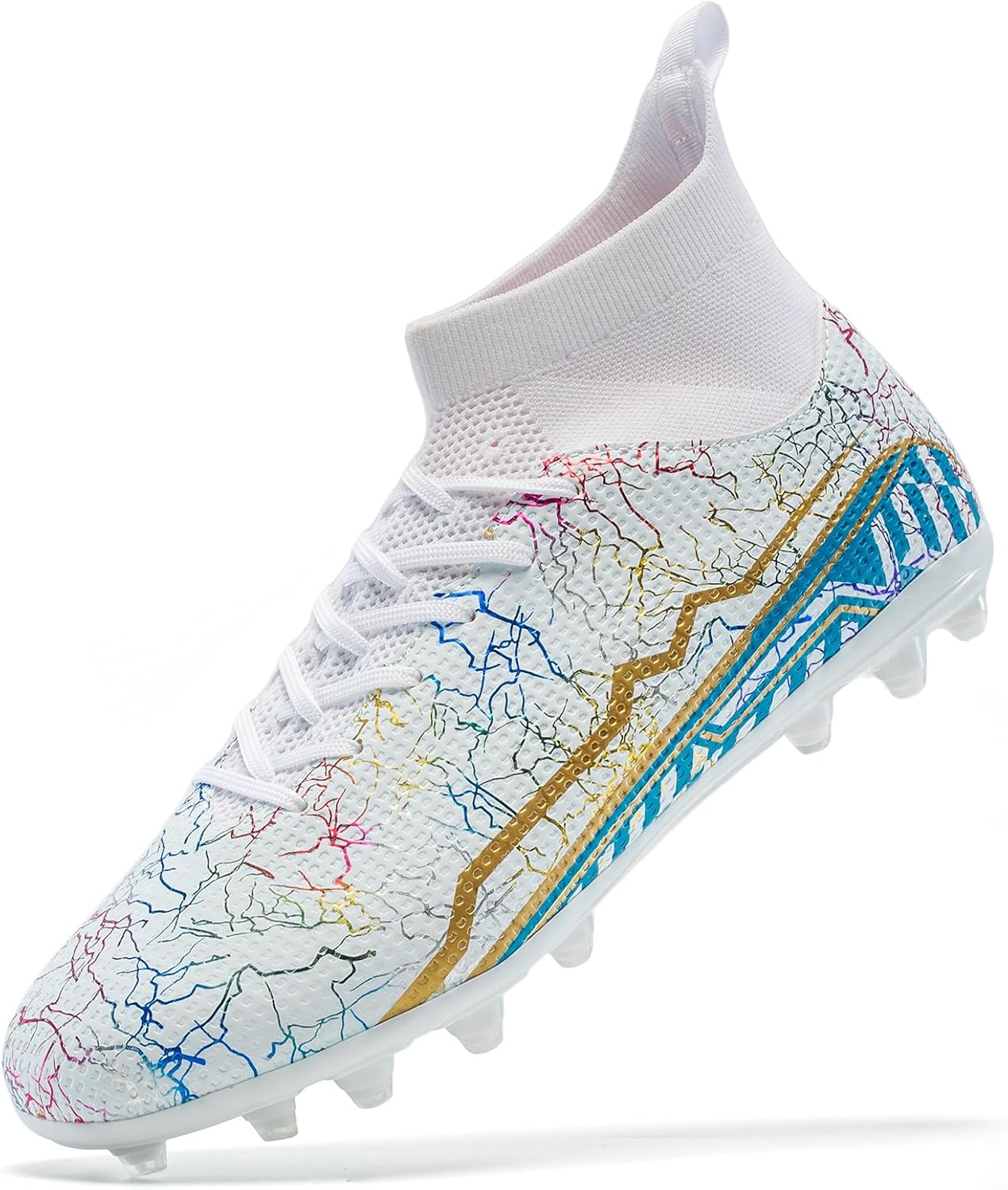 Футбольные бутсы для мужчин и молодежи, сороконожки для игры на искусственном газоне, высокие футбольные кроссовки, профессиональные спортивные бутсы для тренировок на траве, унисекс Xghrian, белый
Футбольные бутсы для мужчин и молодежи, сороконожки для игры на искусственном газоне, высокие футбольные кроссовки, профессиональные спортивные бутсы для тренировок на траве, унисекс Xghrian, белый