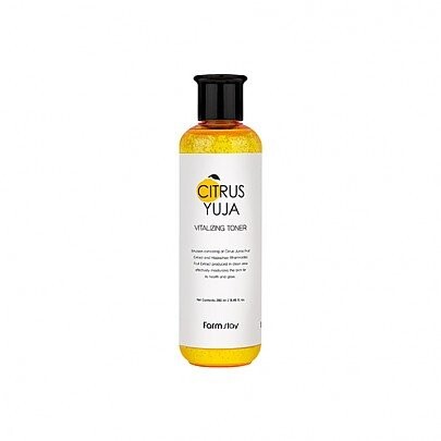Тоник для лица, 280 мл Farm Stay, Citrus Yuja Vitalizing Toner
Тоник для лица, 280 мл Farm Stay, Citrus Yuja Vitalizing Toner