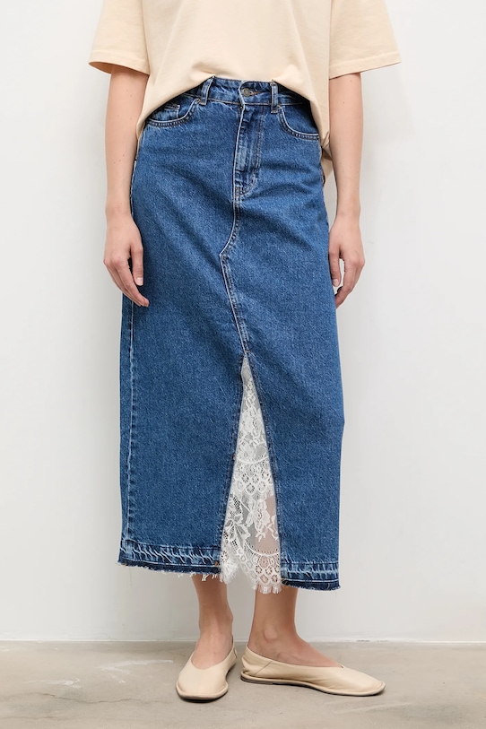 Юбка из хлопкового денима Answear.Lab, синий
Юбка из хлопкового денима Answear.Lab, синий