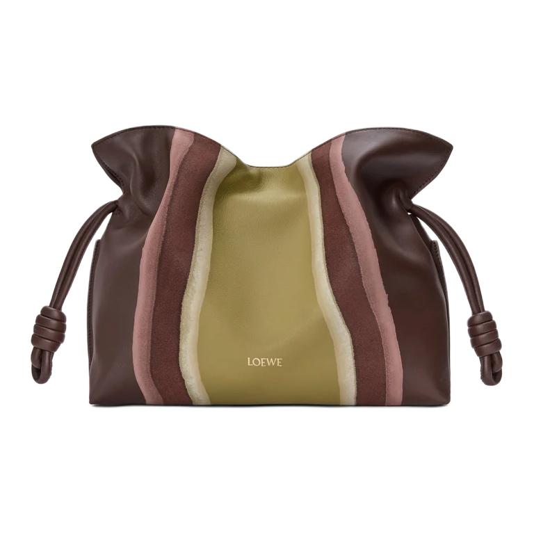 LOEWE Фламенко кожаная кожаная сумка через плечо средний женский шоколад и светло-голубой
LOEWE Фламенко кожаная кожаная сумка через плечо средний женский шоколад и светло-голубой