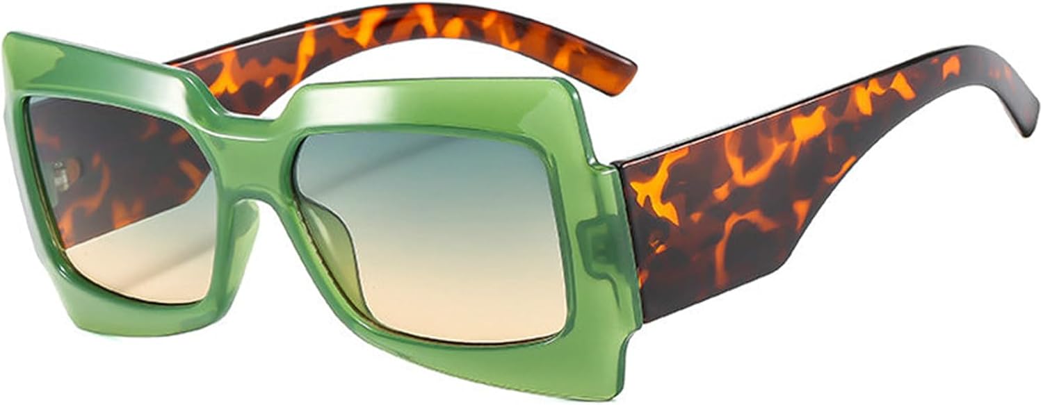 Солнцезащитные очки Willochra Square Candy color для женщин, защита от УФ-излучения UV400, модные очки для мужчин, трендовые панк-очки с широкими дужками, нестандартной формы, Green
Солнцезащитные очки Willochra Square Candy color для женщин, защита от УФ-излучения UV400, модные очки для мужчин, трендовые панк-очки с широкими дужками, нестандартной формы, Green