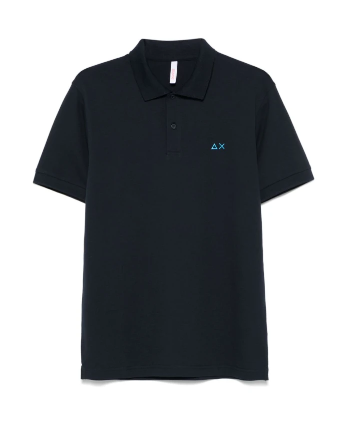 Синяя рубашка-поло с короткими рукавами Sun68, синий
Синяя рубашка-поло с короткими рукавами Sun68, синий