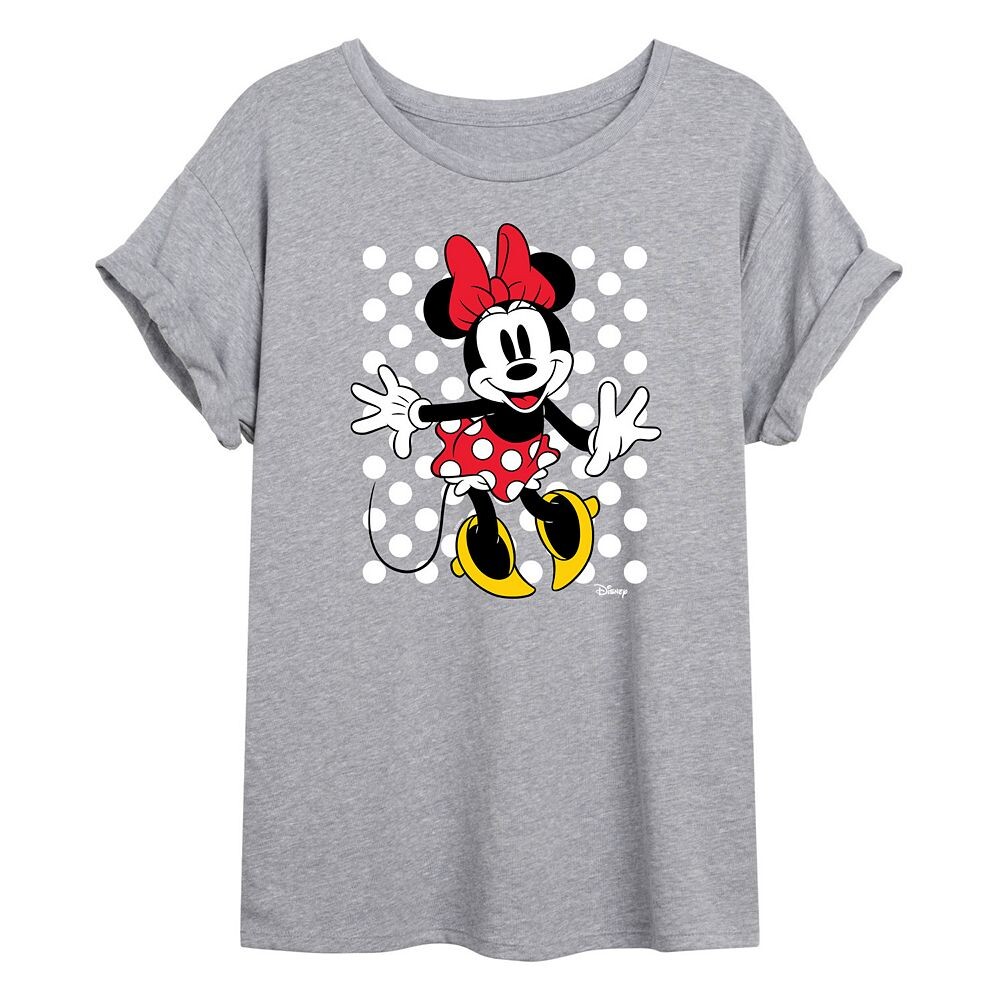 Струящаяся футболка в горошек Disney's Minnie Mouse Juniors для детей, цвет Heather Gray
Струящаяся футболка в горошек Disney's Minnie Mouse Juniors для детей, цвет Heather Gray