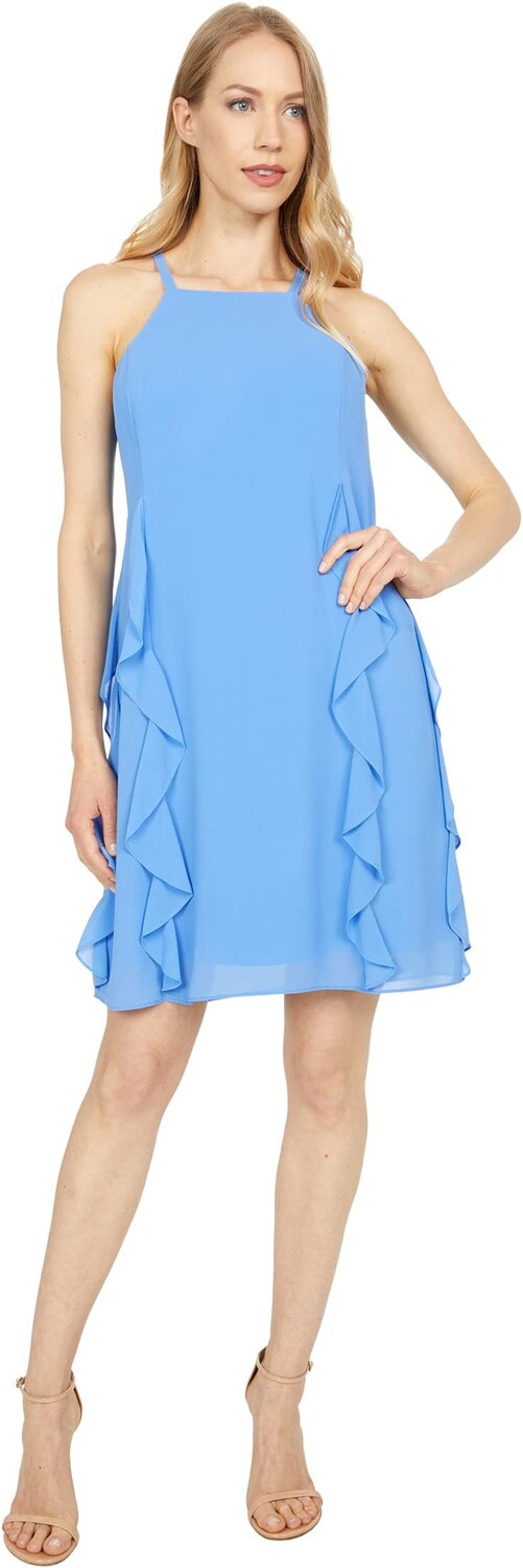 Платье Vince Camuto Chiffon Halter Float Dress with Ruffle Seam Detail, цвет Periwinkle
Платье Vince Camuto Chiffon Halter Float Dress with Ruffle Seam Detail, цвет Periwinkle