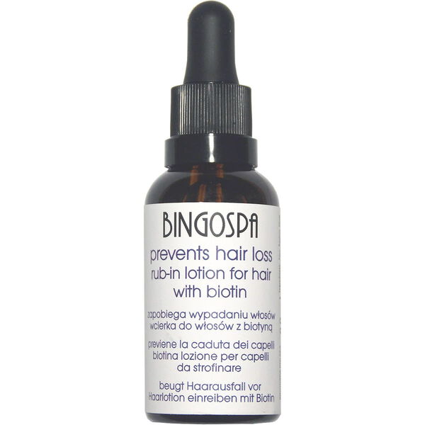 Лосьон для волос с биотином, предотвращает выпадение волос, 30 мл Bingospa
Лосьон для волос с биотином, предотвращает выпадение волос, 30 мл Bingospa