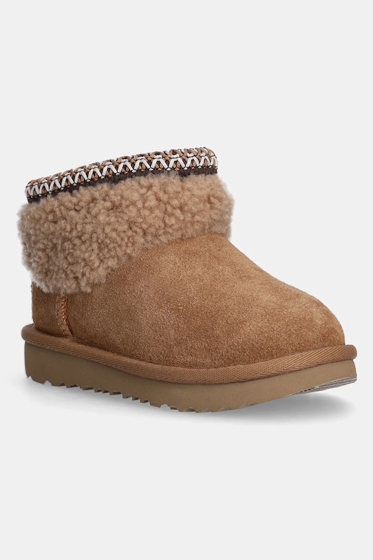 Зимние детские замшевые ботинки CLASSIC ULTRA MINI MAXI CURLY Ugg, коричневый
Зимние детские замшевые ботинки CLASSIC ULTRA MINI MAXI CURLY Ugg, коричневый