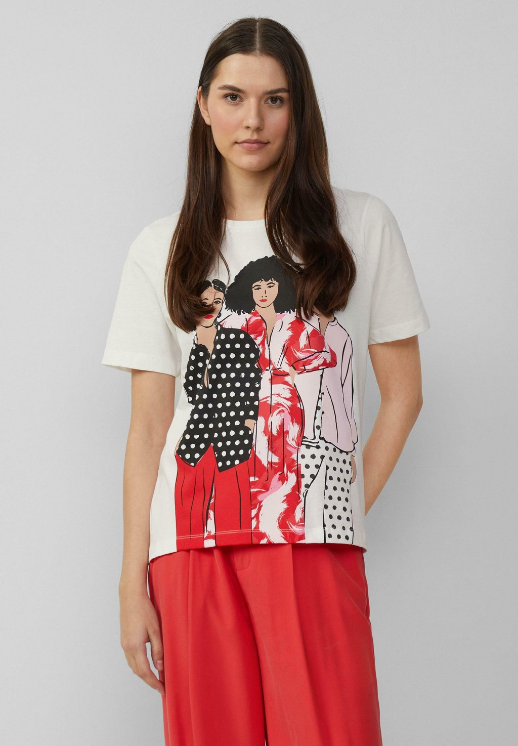 Футболка с принтом s.Oliver, белый
Футболка с принтом s.Oliver, белый