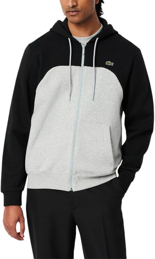 Толстовка Lacoste мужская Classic Fit Colorblock на молнии, Gray & Black
Толстовка Lacoste мужская Classic Fit Colorblock на молнии, Gray & Black