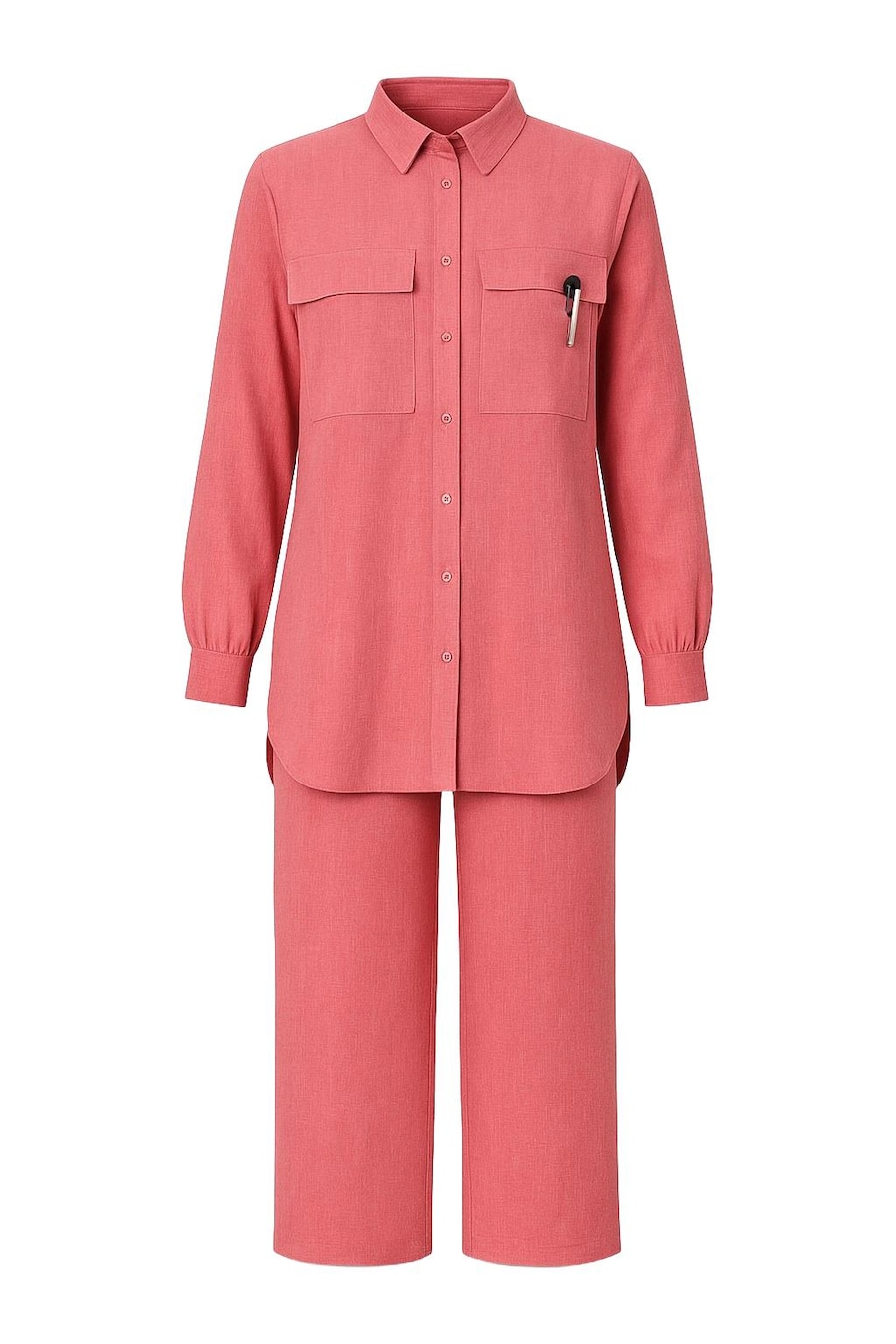 Брючный костюм MODAMIHRAM, малиновый
Брючный костюм MODAMIHRAM, малиновый