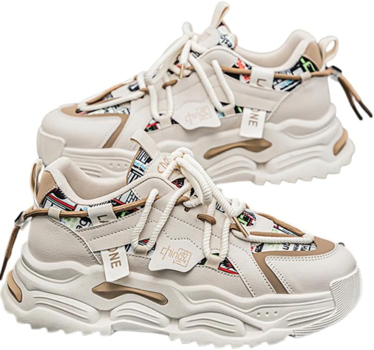 Модные мужские кроссовки HCHCTRY, уличный стиль, удобная и износостойкая подошва, толстая подошва, обувь для скейтборда на все сезоны, хаки
Модные мужские кроссовки HCHCTRY, уличный стиль, удобная и износостойкая подошва, толстая подошва, обувь для скейтборда на все сезоны, хаки