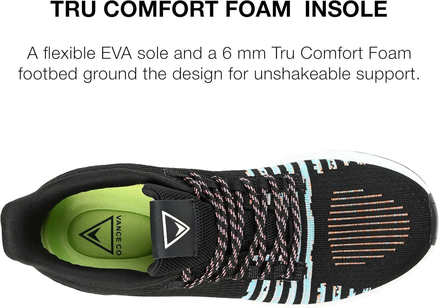 Кроссовки Vance Co. Mens Brewer, черный
Кроссовки Vance Co. Mens Brewer, черный