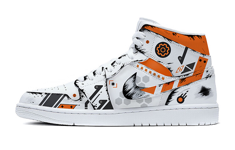 Кроссовки Air JORDAN 1 Vintage Basketball Shoes Women's Mid-Top White Orange/Black
Кроссовки Air JORDAN 1 Vintage Basketball Shoes Women's Mid-Top White Orange/Black