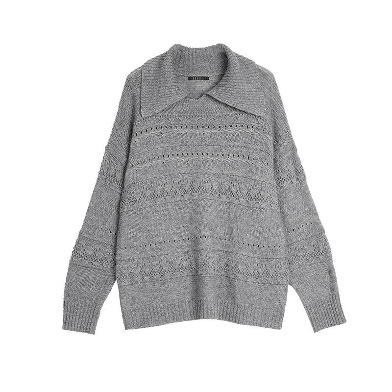 Свитер женский с лацканами Moderate Others ELLE, medium серый
Свитер женский с лацканами Moderate Others ELLE, medium серый