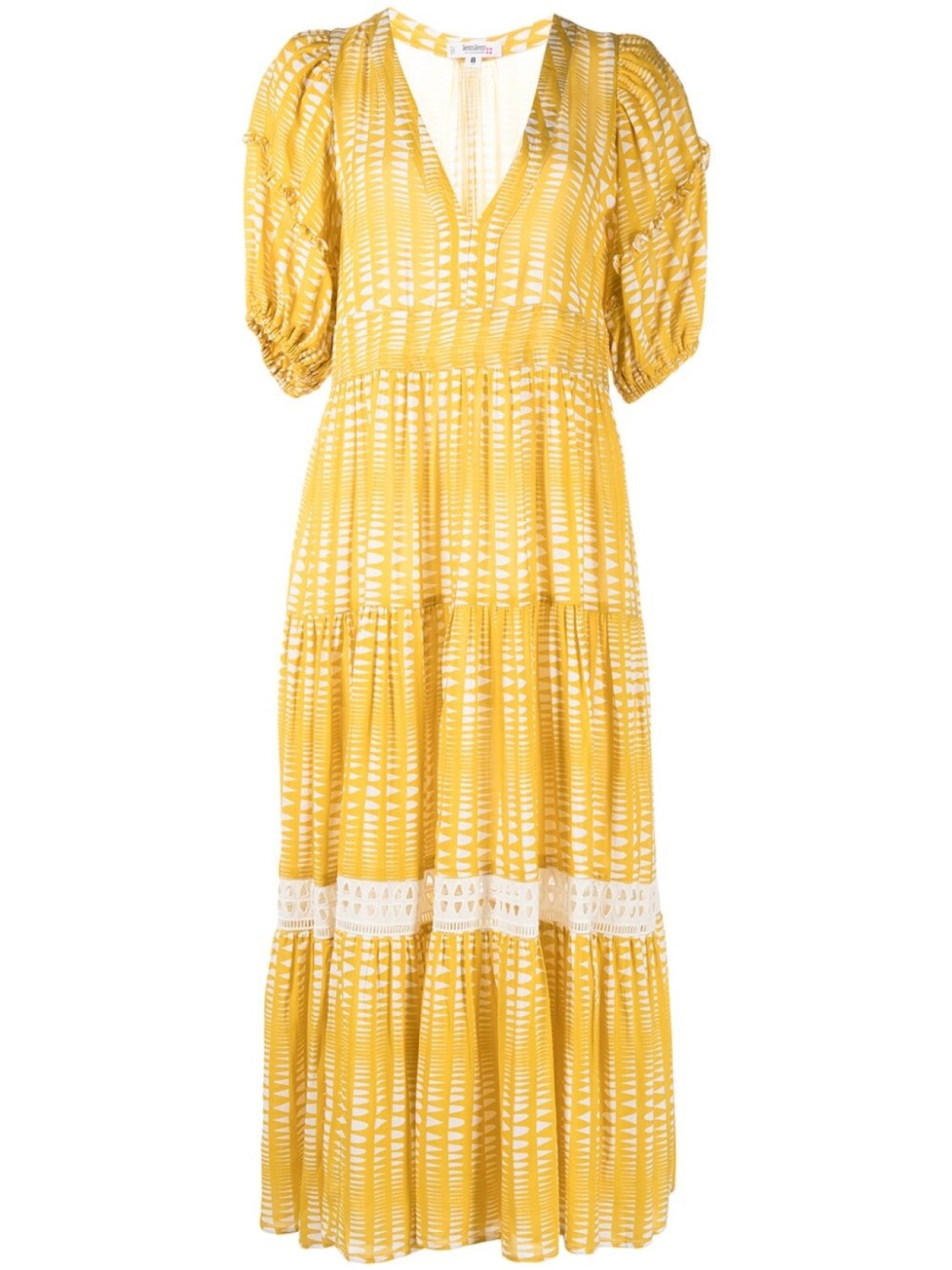 Платье Welele с абстрактным принтом Lemlem, желтый
Платье Welele с абстрактным принтом Lemlem, желтый