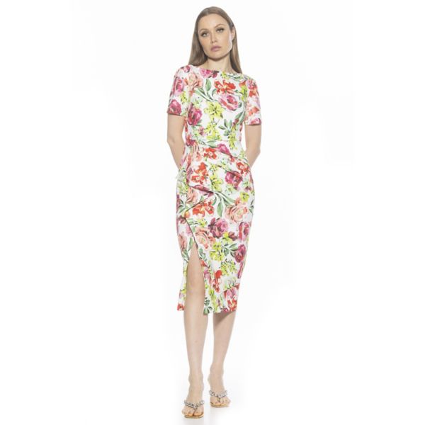 Женское платье-футляр миди Zayd с вырезом-лодочкой и оборкой спереди Alexia Admor, цвет large floral
Женское платье-футляр миди Zayd с вырезом-лодочкой и оборкой спереди Alexia Admor, цвет large floral