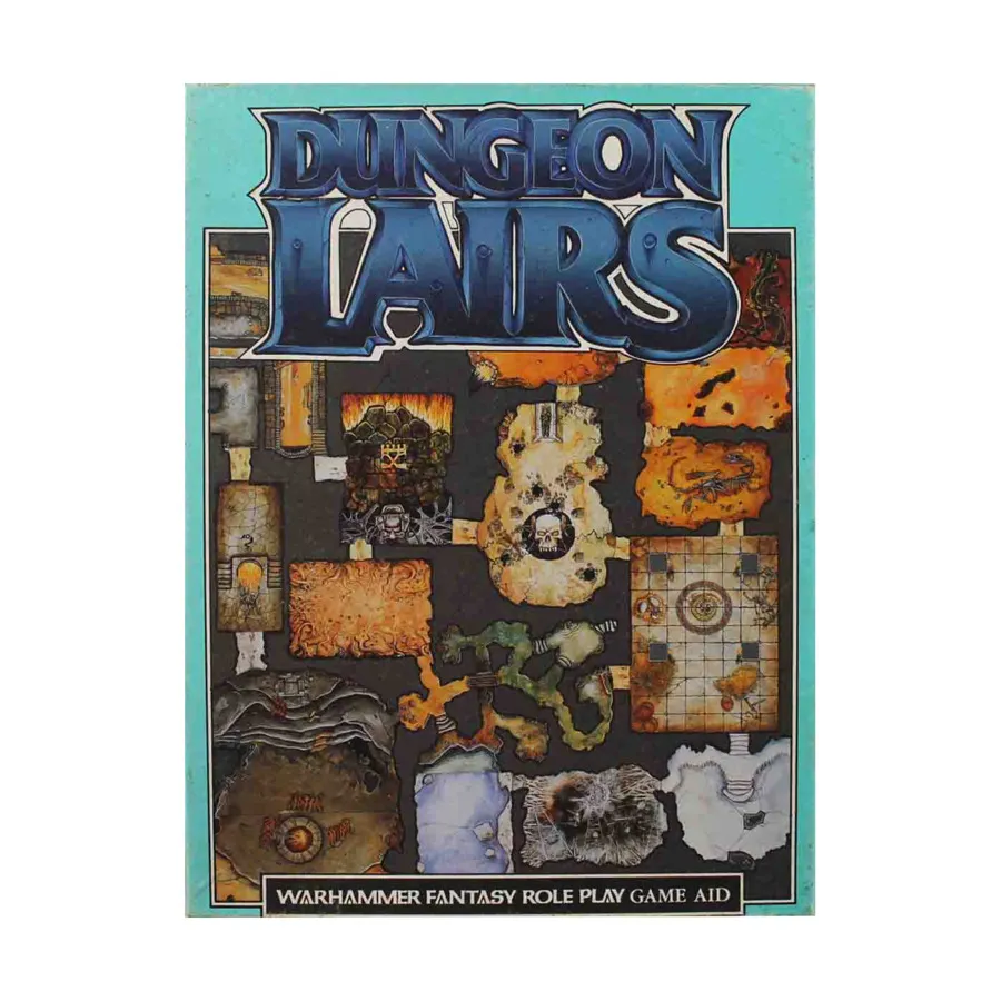 Бокс-сет Dungeon Lairs, Dungeon Floor Plans (Games Workshop)
Бокс-сет Dungeon Lairs, Dungeon Floor Plans (Games Workshop)