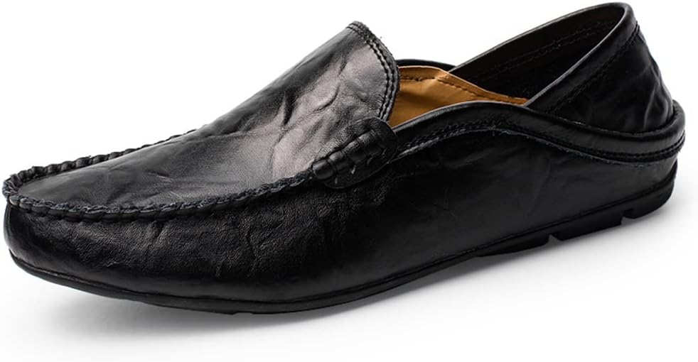 Мужские лоферы Maylrvjv, слипоны, повседневные кожаные туфли, удобные мягкие гибкие обувь, на плоской подошве, черный
Мужские лоферы Maylrvjv, слипоны, повседневные кожаные туфли, удобные мягкие гибкие обувь, на плоской подошве, черный