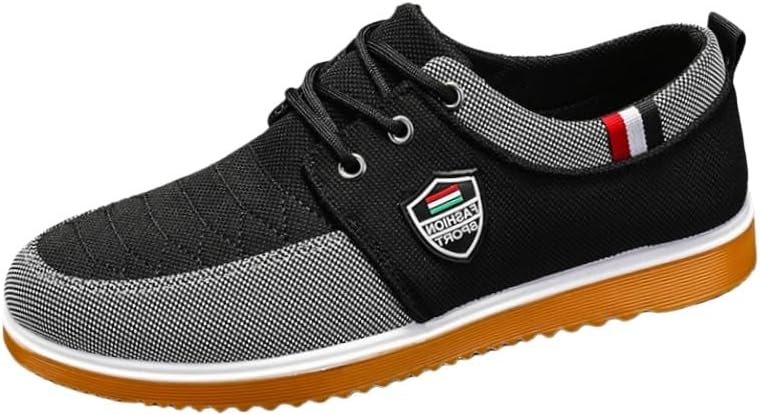 Мужские повседневные плоские кеды большого размера для работы и ежедневного использования с прочной резиновой подошвой Fusecottc, черный
Мужские повседневные плоские кеды большого размера для работы и ежедневного использования с прочной резиновой подошвой Fusecottc, черный