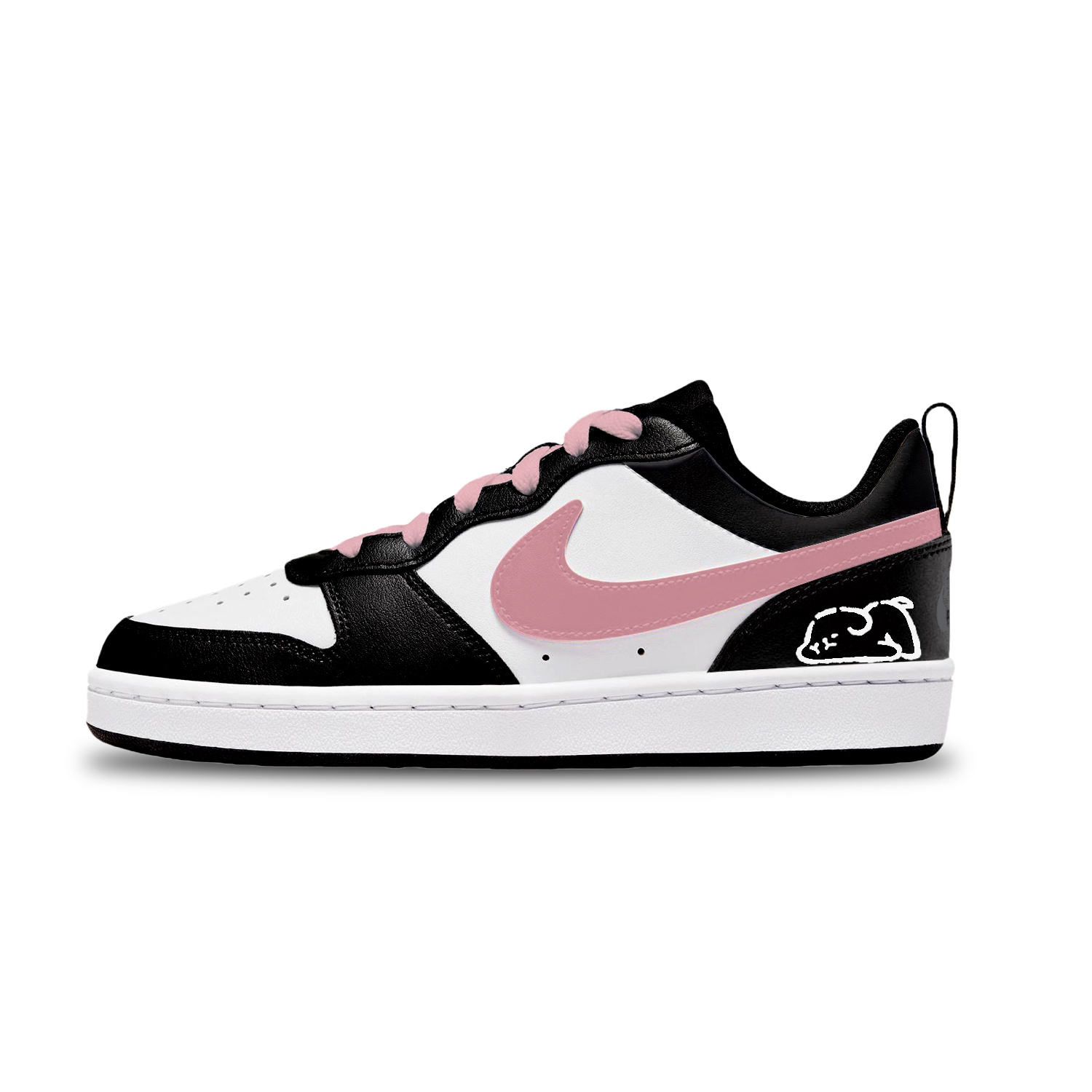 Nike Детские низкие скейтбордистские кроссовки Court Borough розово-голубого цвета с противоскользящим и износостойким покрытием, розовые, унисекс
Nike Детские низкие скейтбордистские кроссовки Court Borough розово-голубого цвета с противоскользящим и износостойким покрытием, розовые, унисекс
