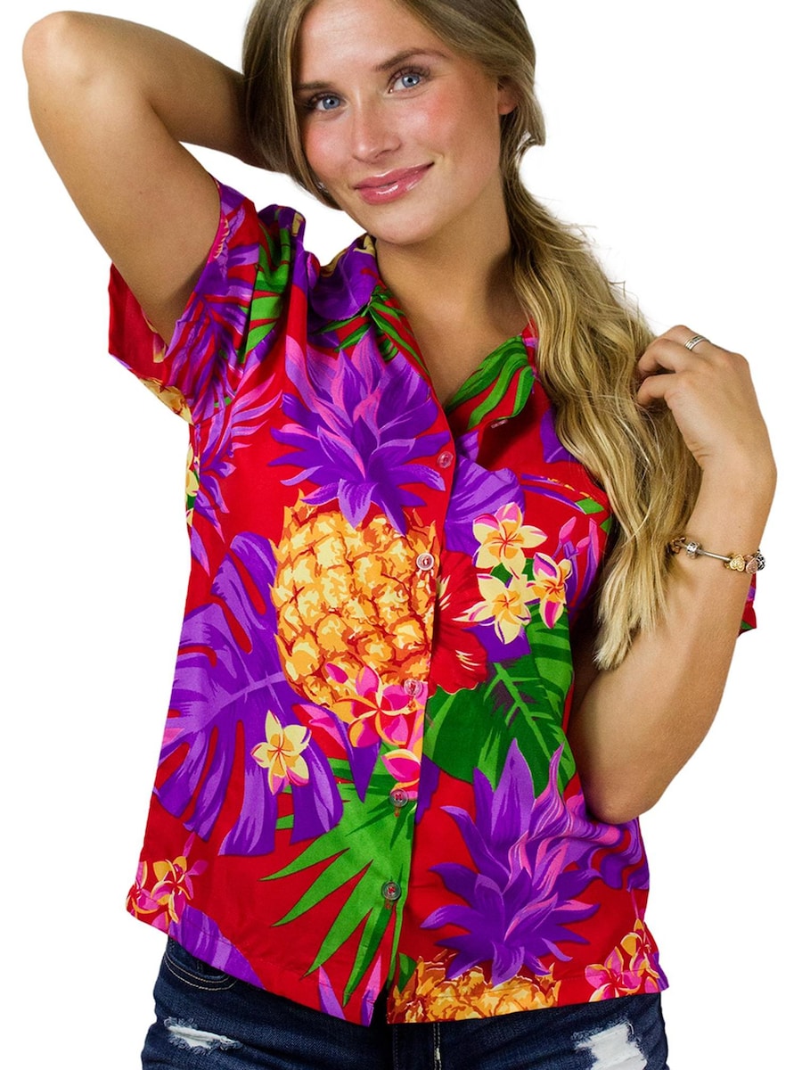 Блуза King Kameha Pineapple, красный
Блуза King Kameha Pineapple, красный