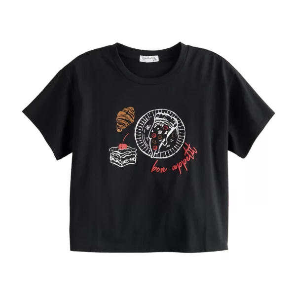 Футболка свободного кроя с принтом и разрезами по бокам для девочек 7-16 лет Eyeshadow, черный
Футболка свободного кроя с принтом и разрезами по бокам для девочек 7-16 лет Eyeshadow, черный