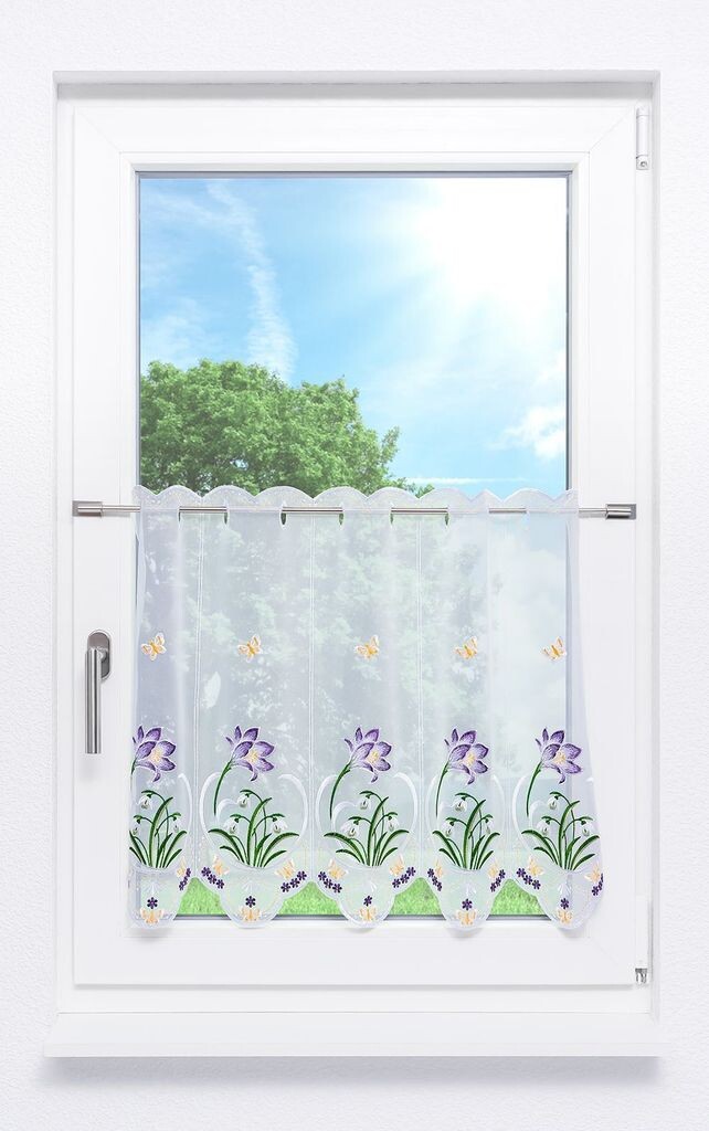 Панельная штора Plauener Spitze - крокусы с подснежниками (Ш х В) 176см*55см фиолетовый/фиолетовый
Панельная штора Plauener Spitze - крокусы с подснежниками (Ш х В) 176см*55см фиолетовый/фиолетовый