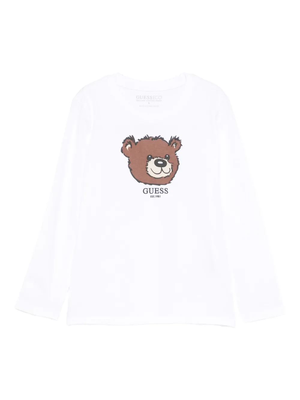 Футболка с длинными рукавами Guess Kids, белый
Футболка с длинными рукавами Guess Kids, белый