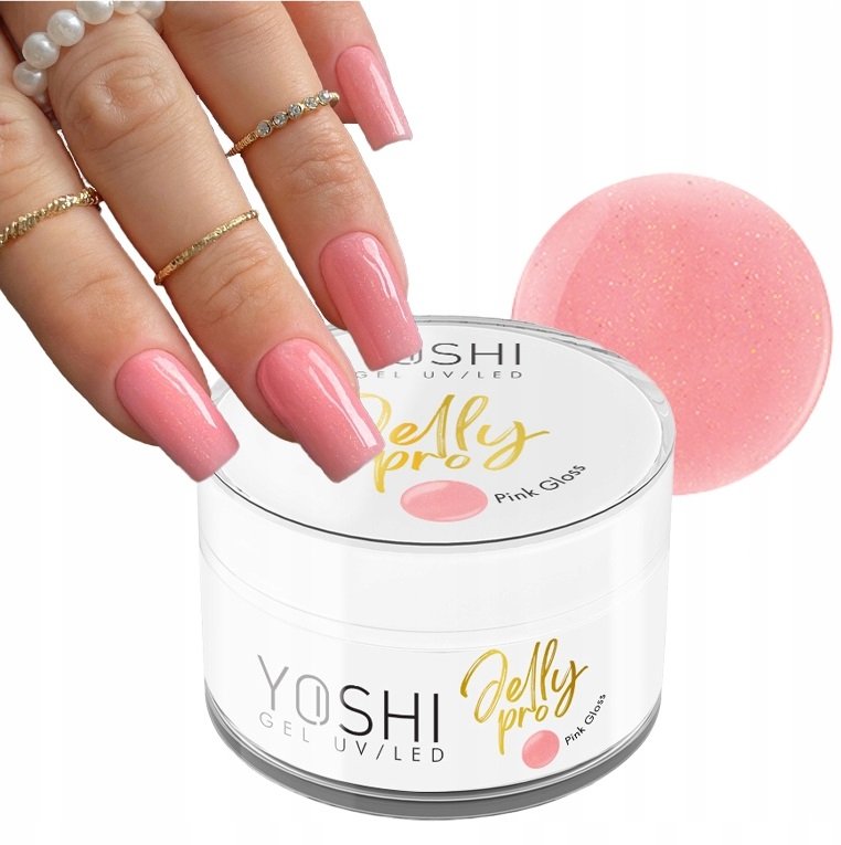 Yoshi Jelly Pro Pink Gloss Builder Gel Jelly 50 г
Yoshi Jelly Pro Pink Gloss Builder Gel Jelly 50 г